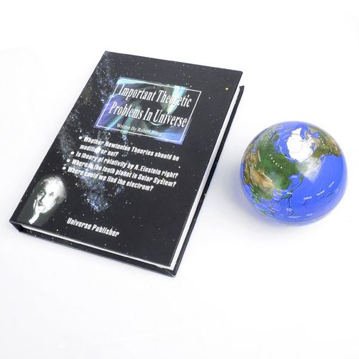Левитирующий глобус над книгой Левитирующий глобус над книгой