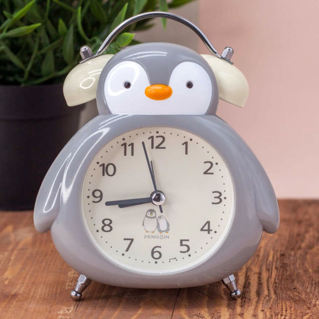 Часы с будильником Пингвин Penguin