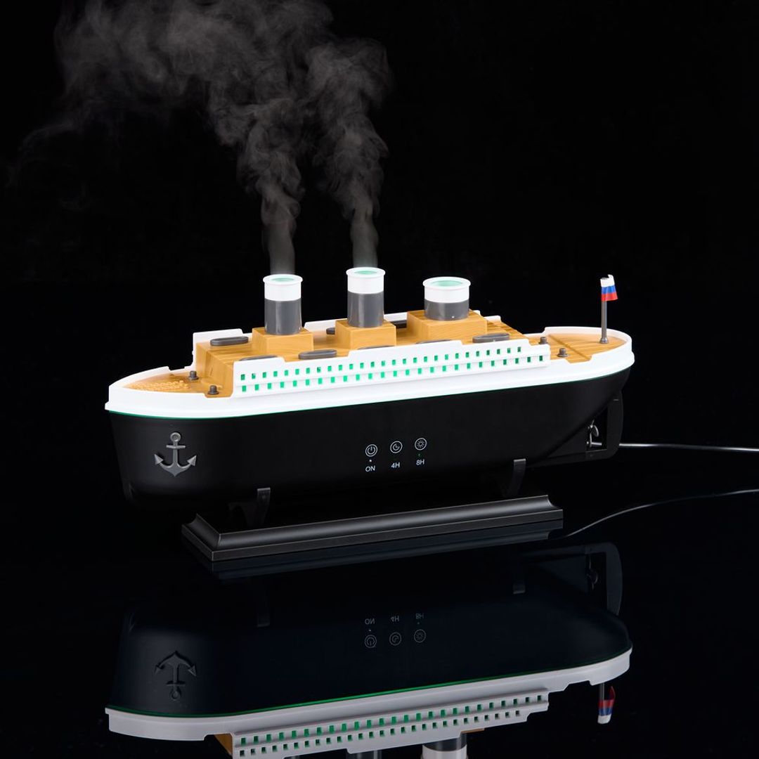 Увлажнитель-ароматизатор Steam Stream (черный)