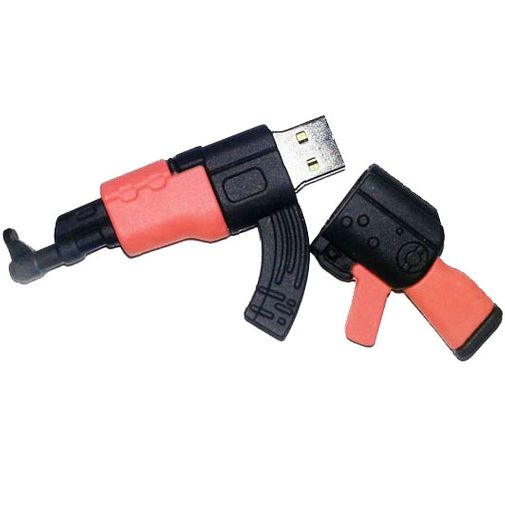 Флешка Автомат Калашникова АК-47 16 Гб Открытая крышка Флешка Автомат Калашникова АК-47 16 Гб Открытая крышка