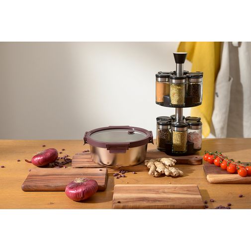 Набор из 12 банок для специй с подставкой Scented Jar (100 мл) Набор из 12 банок для специй с подставкой Scented Jar (100 мл)