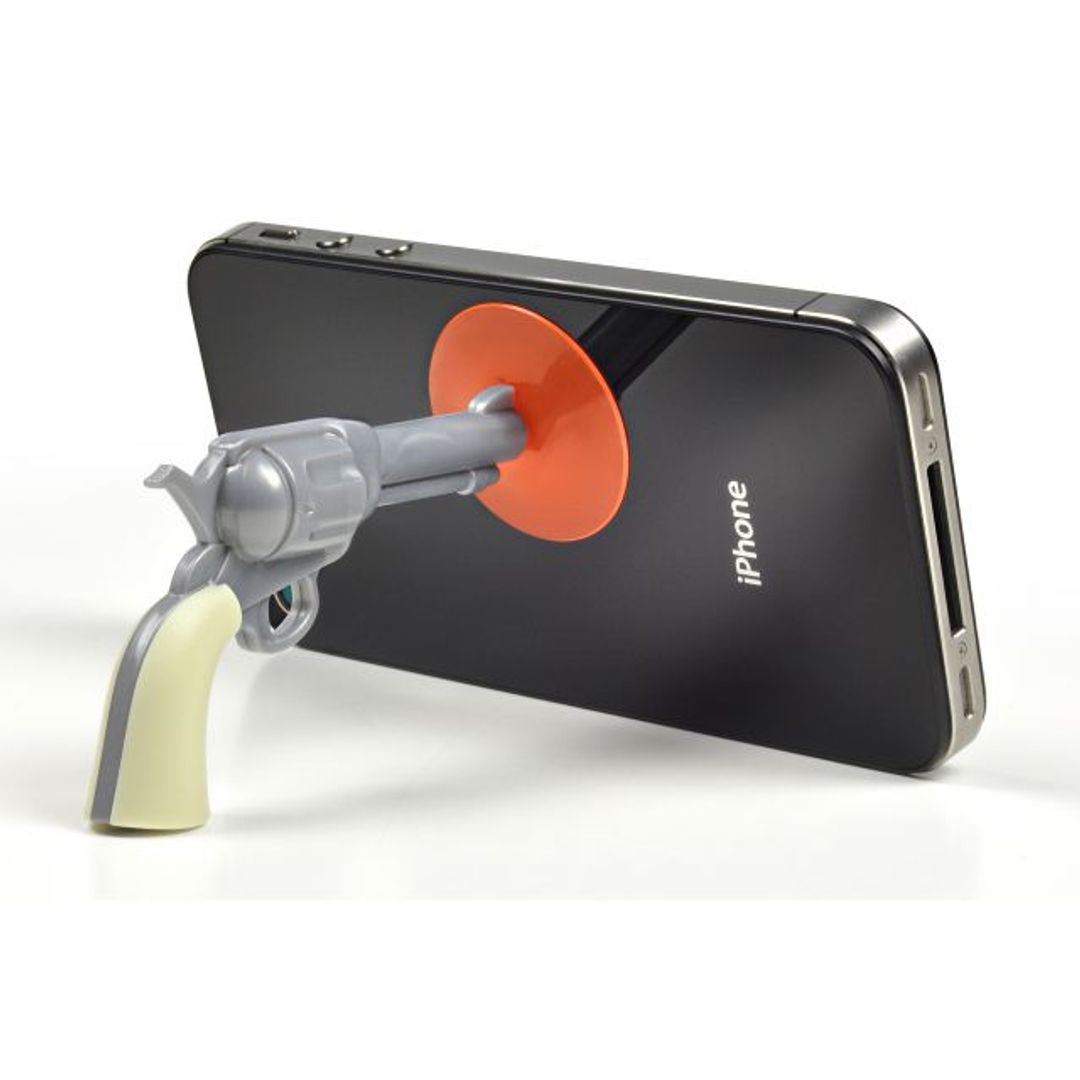 Держатель для телефона Пистолет Stick 'Em Up