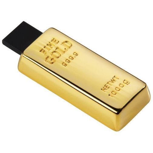 Флешка Слиток золота 16 Гб Флешка Слиток золота 16 Гб