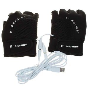 Перчатки с подогревом от USB e-warmer Черные