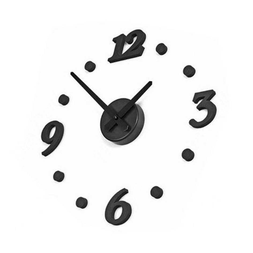 Часы Наклейка С цифрами и точками Часы Наклейка С цифрами и точками