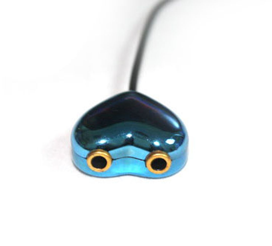 Разветвитель для наушников Сердечко