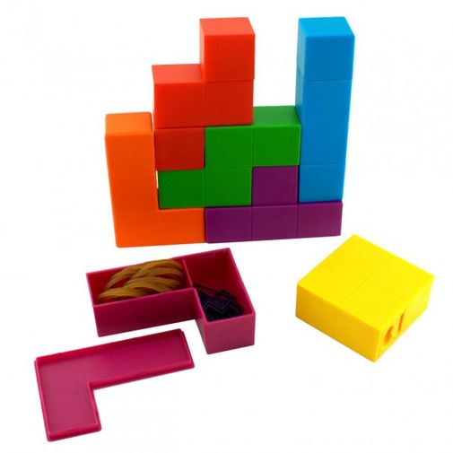 Канцелярский набор Тетрис (7 шт.) Канцелярский набор Тетрис (7 шт.)