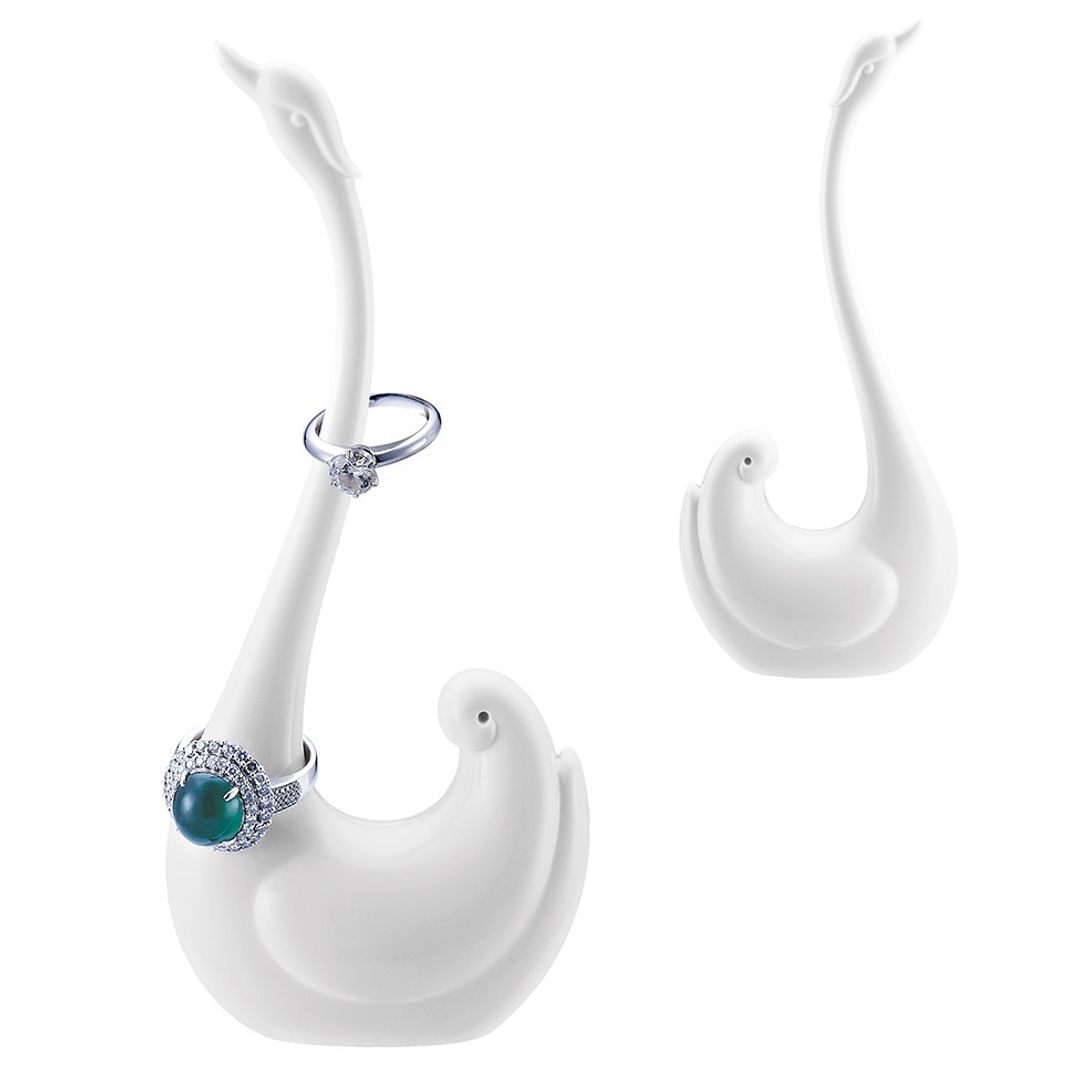 Подставка для украшений Лебедь Swan Подставка для украшений Лебедь Swan