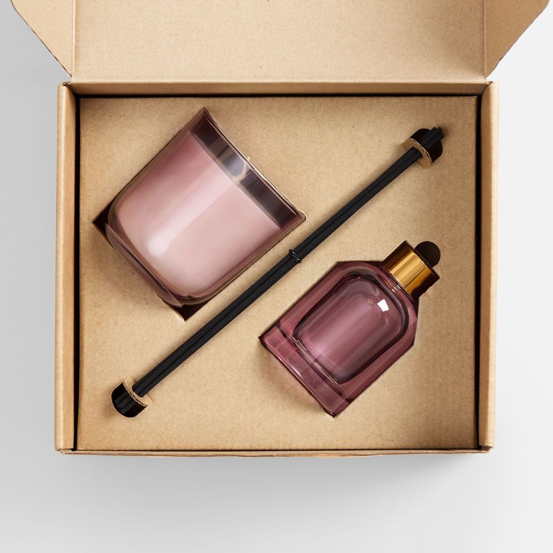 Подарочный набор Vitral (красный апельсин и базилик, фиолетовый)