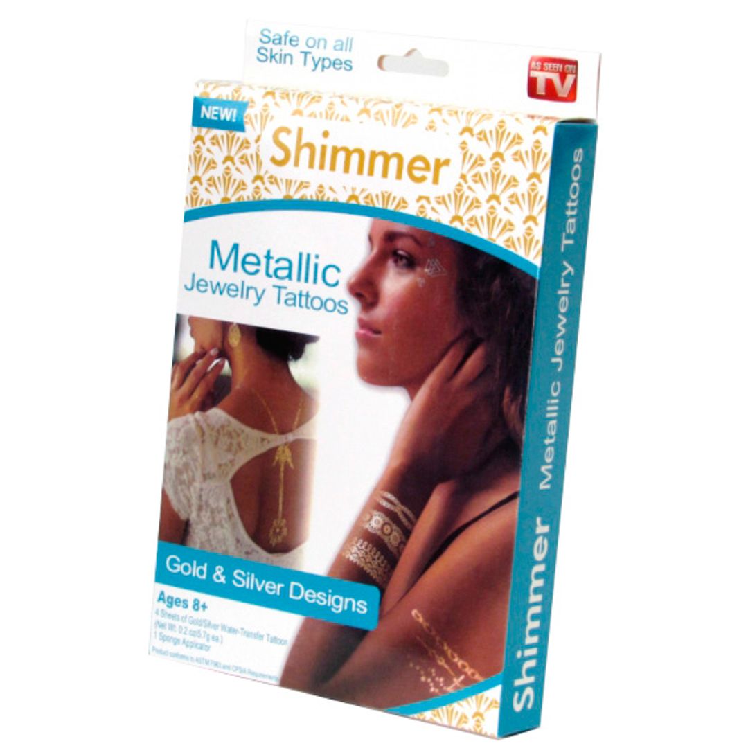 Временные Флеш татуировки Shimmer