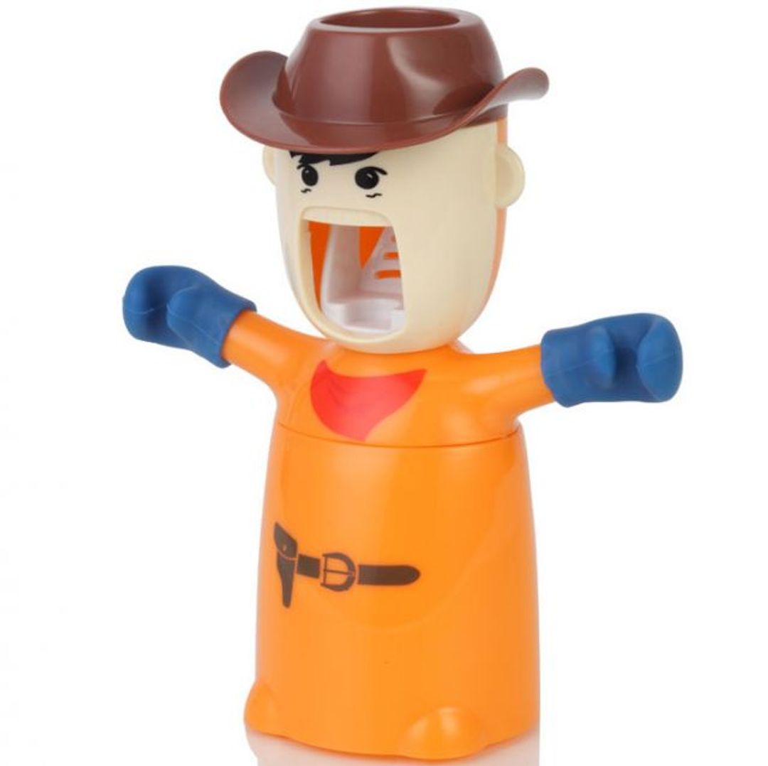 Держатель для зубных щеток и Дозатор пасты Ковбой Держатель для зубных щеток и Дозатор пасты Ковбой