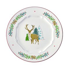 Набор из четырех тарелок Nordic winter из коллекции New Year Essential, 23 см