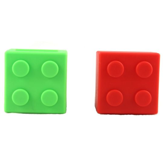 Таблетница Лего (Зеленая и красная)