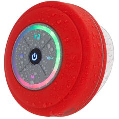 Водонепроницаемый Bluetooth динамик для душа stuckSpeaker 2.0 (Черный) (Красный)