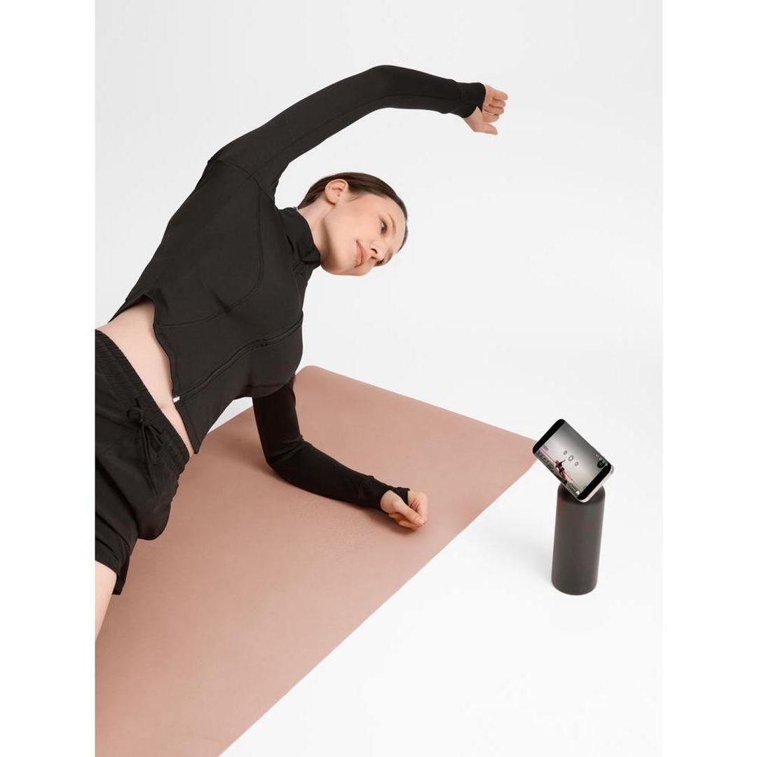 Термобутылка Magnus с магнитным держателем для телефона (черный)