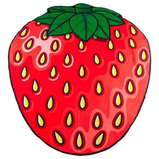 Покрывало пляжное Клубника