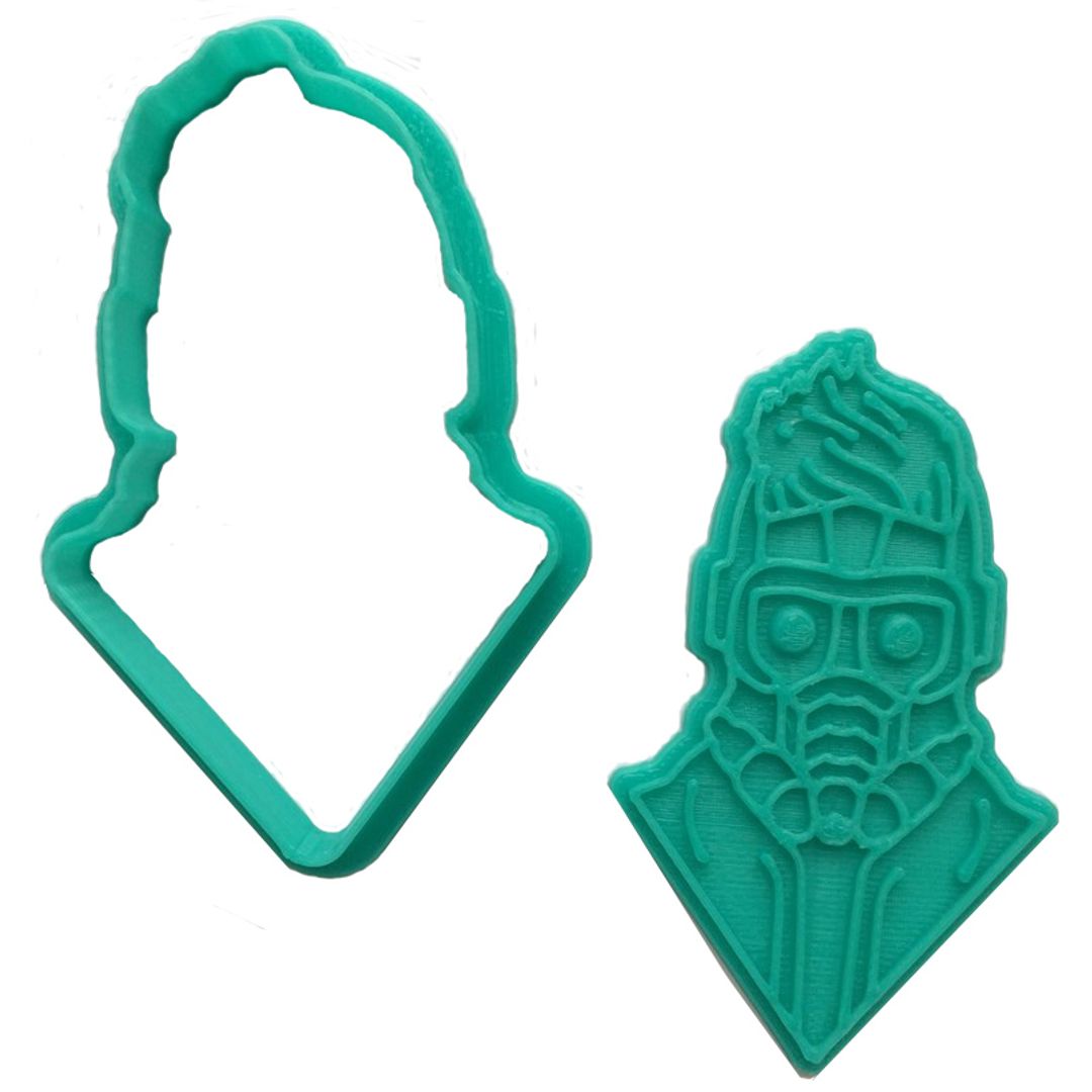 Форма для печенья Стражи Галактики Звездный Лорд Форма для печенья Стражи Галактики Звездный Лорд