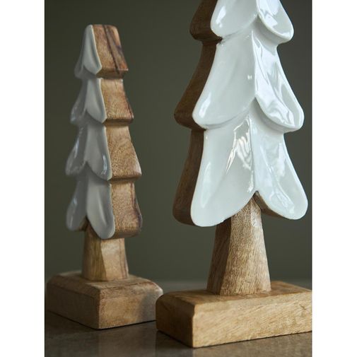 Декор новогодний Snowy tree из коллекции New Year Essential, 30 см