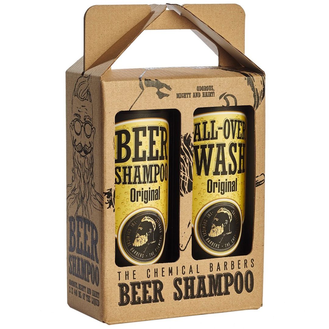 Подарочный набор The Chemical Barbers Original (шампунь + средство для лица)