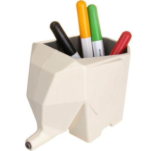 Горшок-органайзер Слон (Белый) С маркерами Горшок-органайзер Слон (Белый) С маркерами