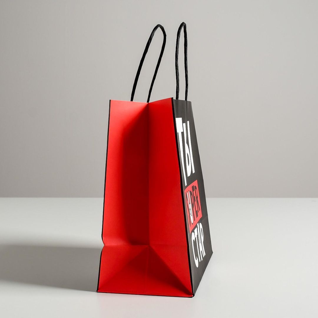 Подарочный пакет Супер стар (22 х 22 х 11 см)