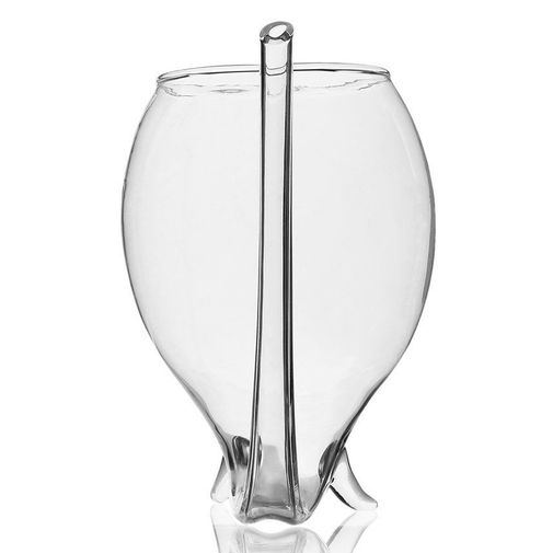 Винный бокал с трубочкой Вампир