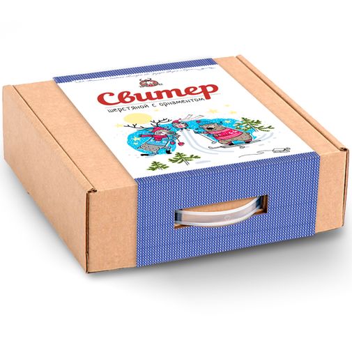 Свитер с оленями SEX