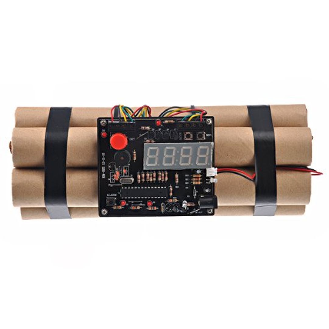 Будильник Чака Норриса Динамит