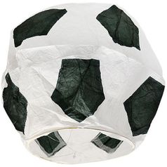 Летающий фонарик Футбольный мяч (Черный с белым) (Черный с белым)
