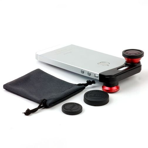 Объектив iPhone 5 3 в 1 Объектив iPhone 5 3 в 1