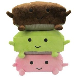 USB Грелка для ног Тофу шоколадный USB Грелка для ног Тофу шоколадный