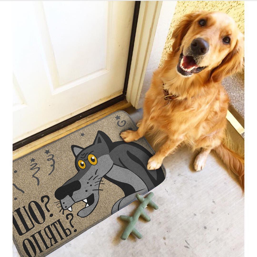 Коврик для входной двери Шо? Опять?