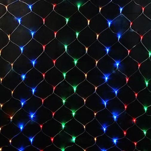 Светодиодная LED гирлянда Сетка (1,5 х 1,5 м) Светодиодная LED гирлянда Сетка (1,5 х 1,5 м)
