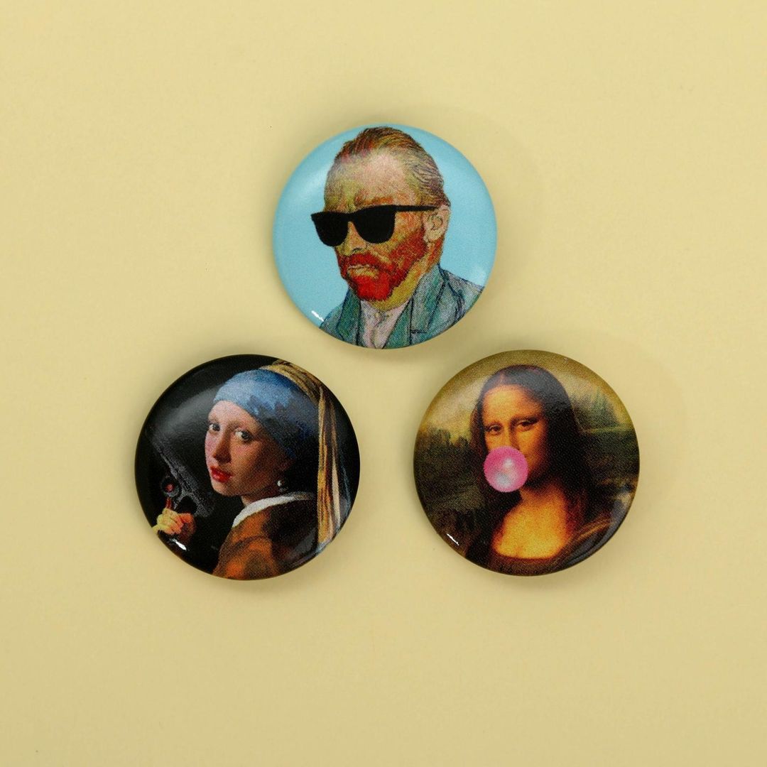 Набор значков F.R.I.E.N.D.S. (3 шт)