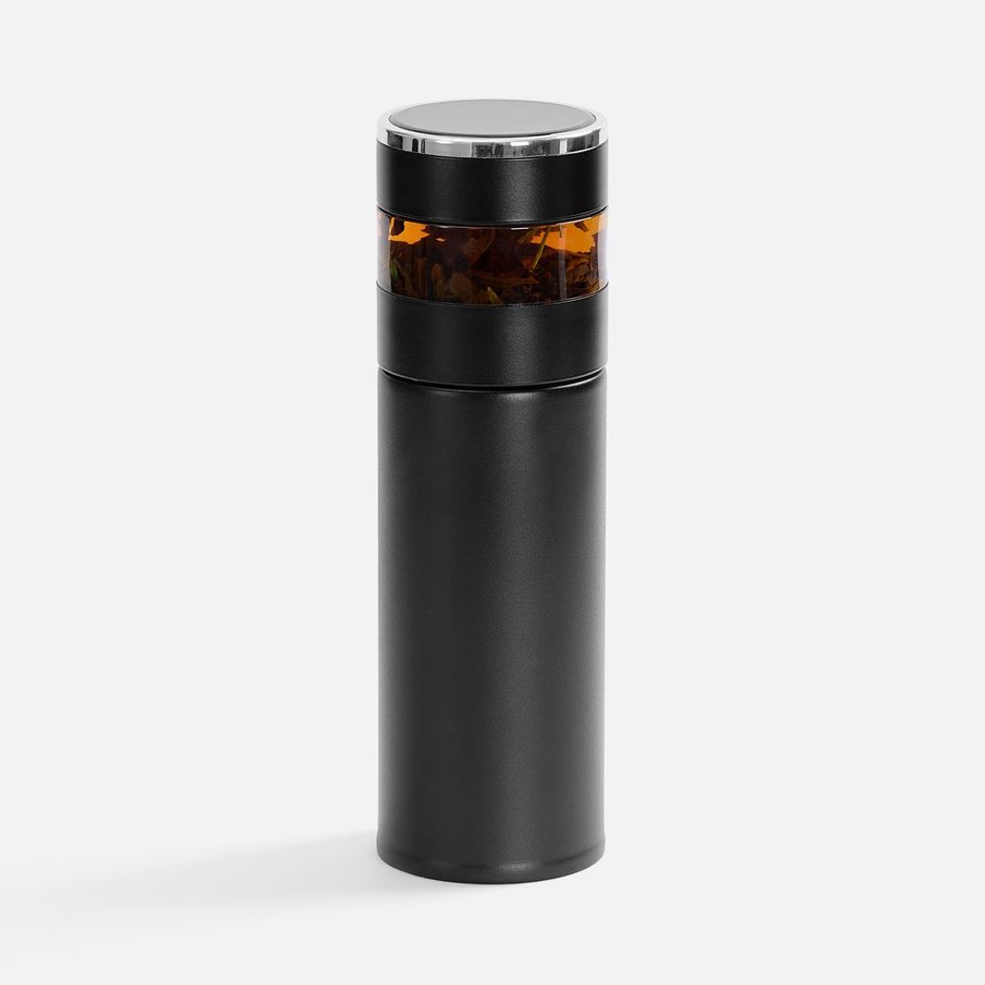 Смарт-бутылка с инфьюзером Thermory ver.2 (черный)