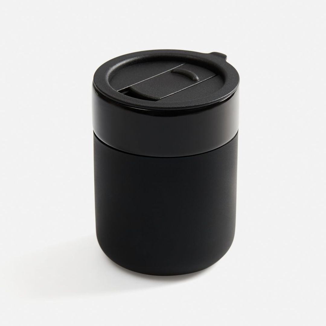 Кружка Nabo с силиконовым держателем (черный) Кружка Nabo с силиконовым держателем (черный)