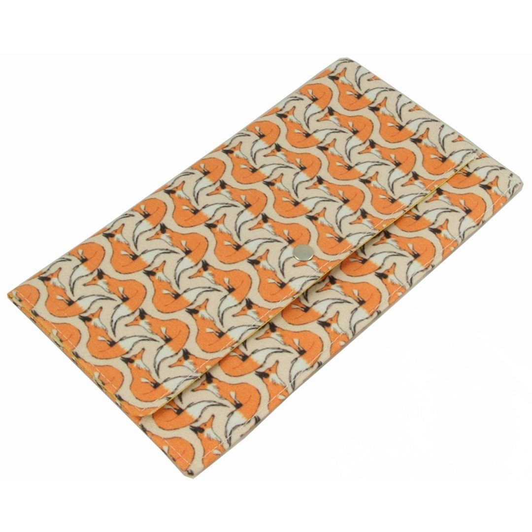 Конверт для путешествий Fox Застежка-кнопка