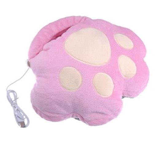 Тапок с подогревом от USB Лапа Розовая Тапок с подогревом от USB Лапа Розовая