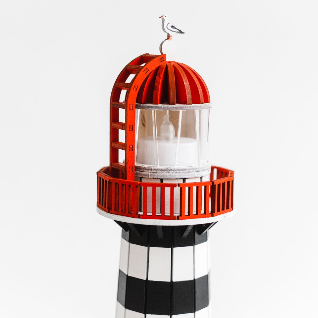 Модель сборная Маяк Петропавловский (мыс Маячный)