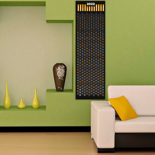 Пузырчатый календарь Tiger Edition 2022