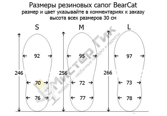 Резиновые сапоги BearCat Резиновые сапоги BearCat