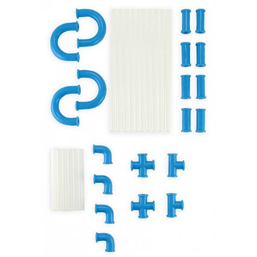 Трубопровод для напитков (Голубой) Комплект деталей