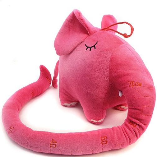 Мягкая игрушка Слон Измеритель роста