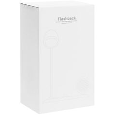 Лампа с колонкой и беспроводной зарядкой Flashback (Белая)