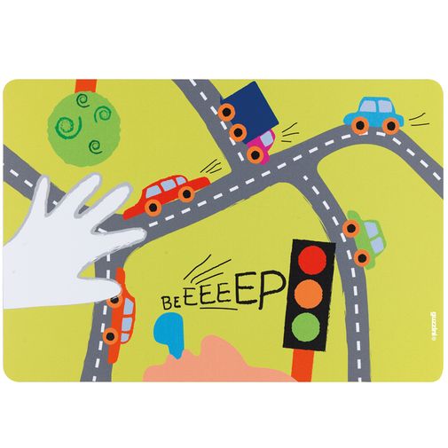 Коврик сервировочный On the Road (детский) (Зеленый)