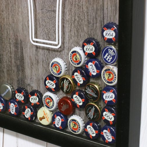 Копилка для пивных крышек и пробок Beer time Прозрачный экран