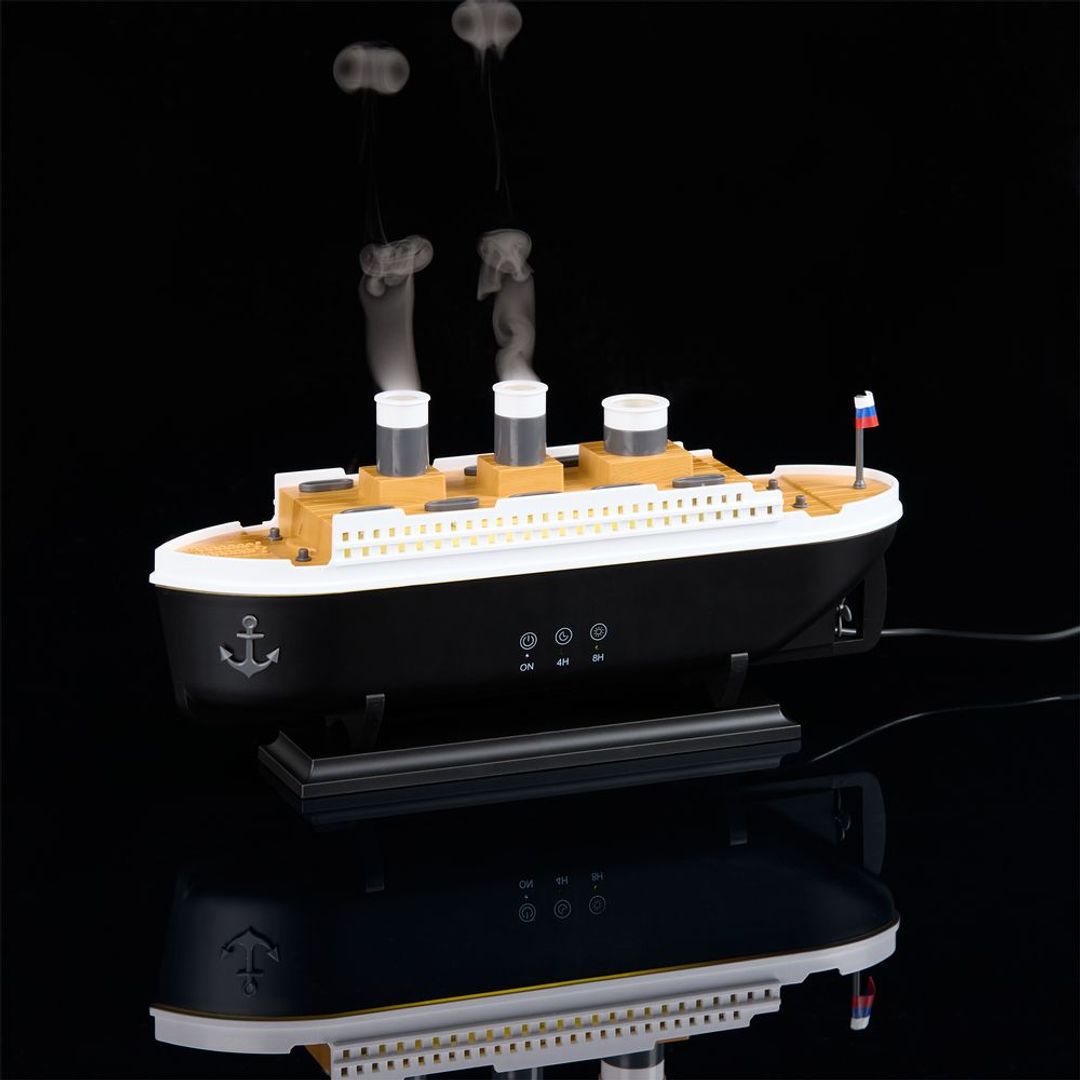 Увлажнитель-ароматизатор Steam Stream (черный)