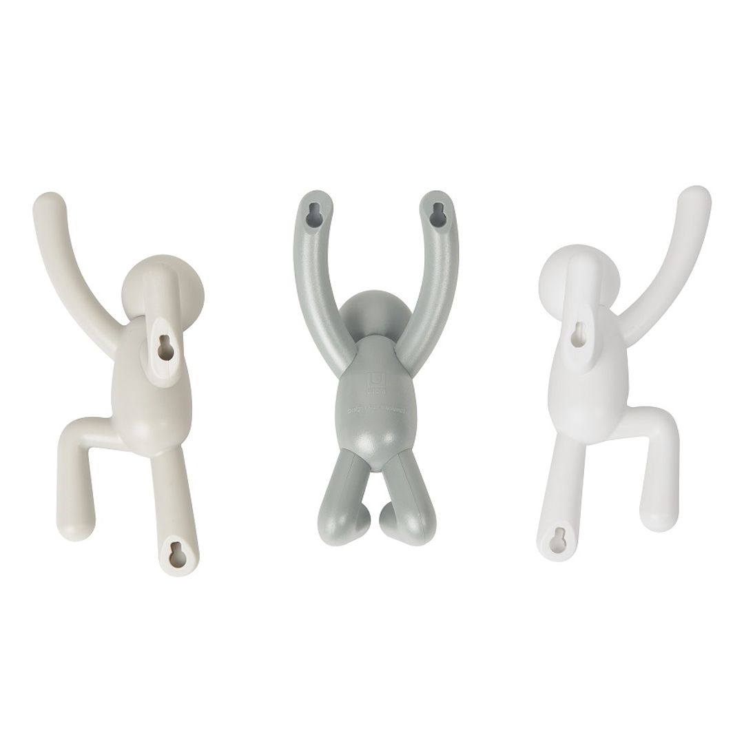 Набор крючков Buddy (Cерый)