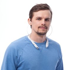 Bluetooth наушники stereoBand (Белые)