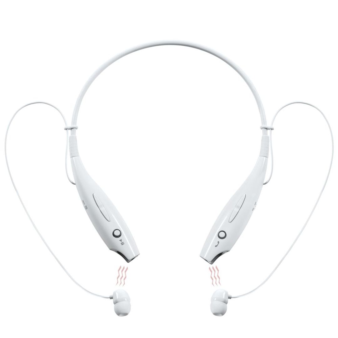 Bluetooth наушники stereoBand (Белые) Bluetooth наушники stereoBand (Белые)